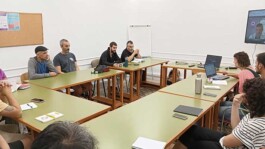 Foto del panel de trabajo para el diagnóstico del Ecosistema de Emprendimiento en la Economía Social y Solidaria del País Valencià 